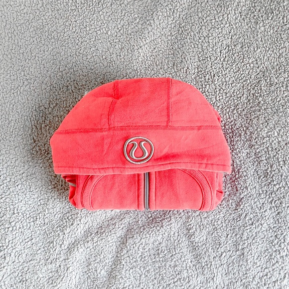 red and grey scuba hoodie - Picture 1 of 4